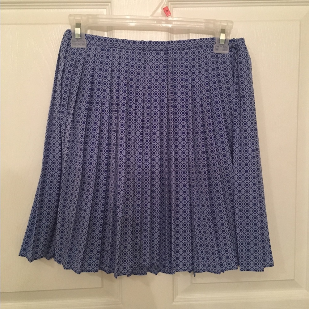Blue Print Skirt